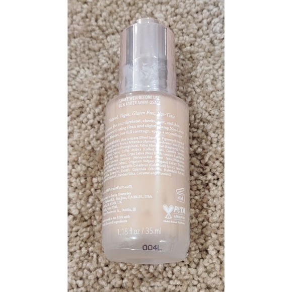 NWT 100% Pure 2nd Skin Foundation in Shade 2 - Picture 2 of 3
